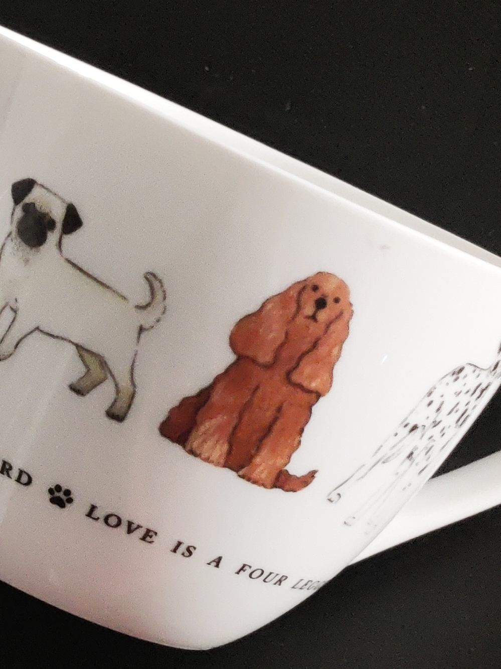 Portobello By Inspire "Love is a Four Legged Word" Mug New